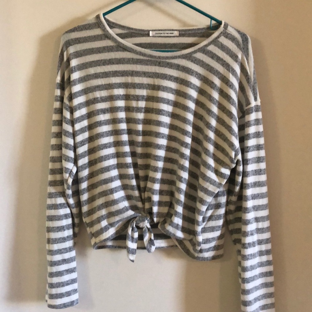 Caution to the Wind crop top